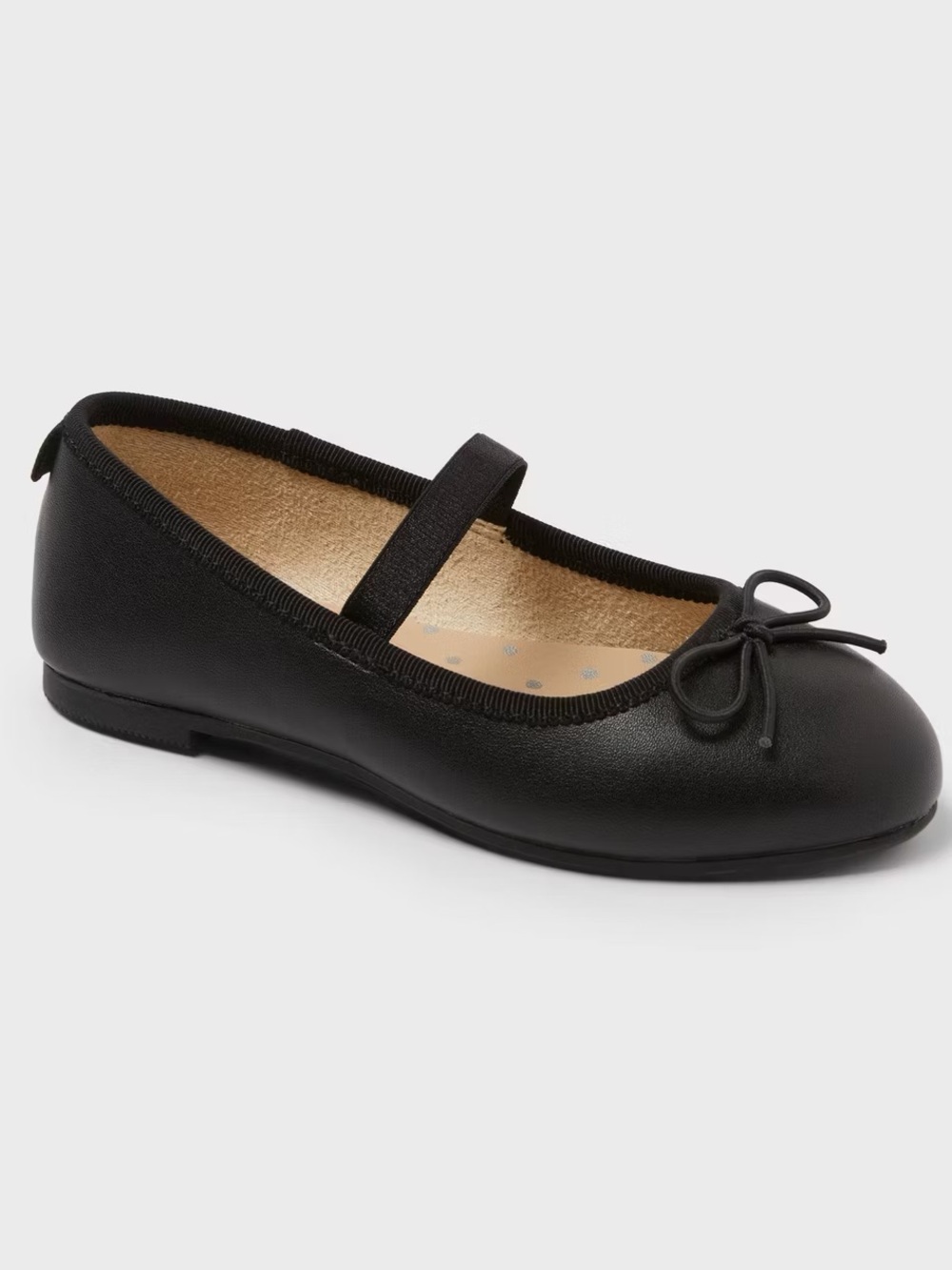 Cat & Jack Nora Black Mary Jane Ballet Flat with Bow